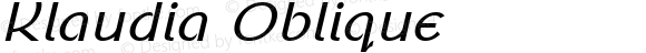 Klaudia Oblique