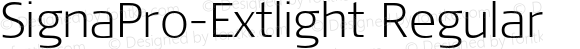 SignaPro-Extlight Regular