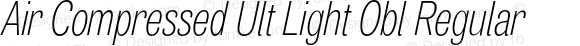 Air Compressed Ult Light Obl Regular