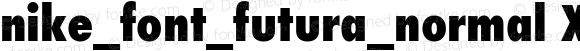 nike_font_futura_normal XBd