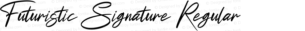 Futuristic Signature Regular