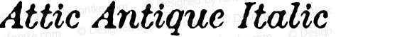 AtticAntique-Italic