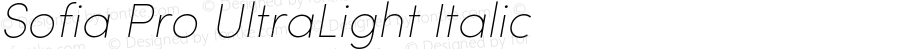 SofiaPro-UltraLightItalic