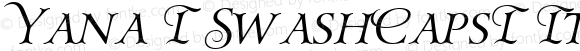 Yana I SwashCapsI Italic
