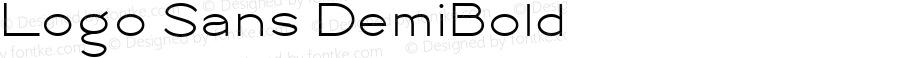 Logo Sans DemiBold