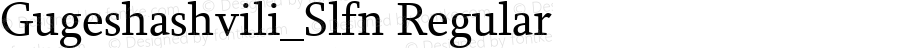 Gugeshashvili_Slfn Regular
