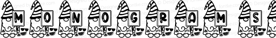 Monogram Summer Gnome Regular