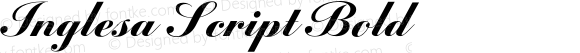 Inglesa Script Bold