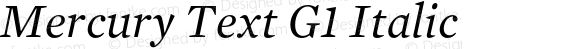 Mercury-TextG1Italic