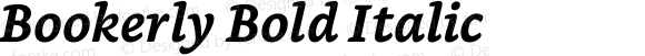 Bookerly Bold Italic