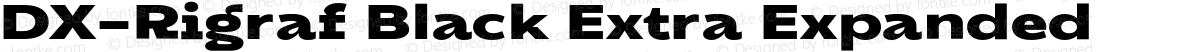 DX-Rigraf Black Extra Expanded