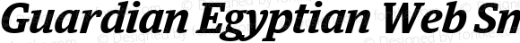 Guardian Egyptian Web Smbd Italic