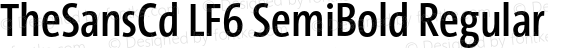 TheSansCd LF6 SemiBold