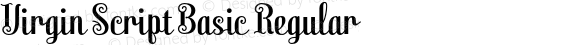 Virgin Script Basic Regular