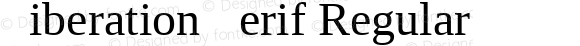 Liberation Serif Regular