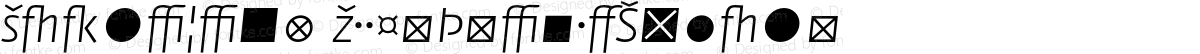 FedraSans LightItalicExpert