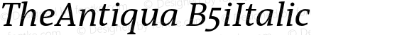 TheAntiqua-B5iItalic