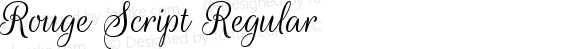 Rouge Script