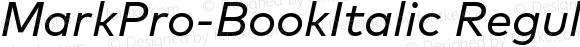 MarkPro-BookItalic