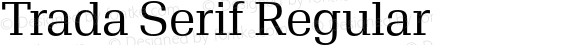 Trada Serif Regular
