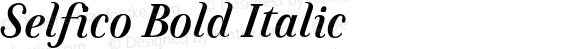 Selfico Bold Italic