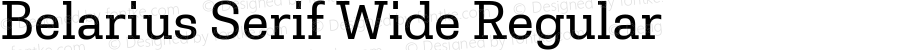 Belarius Serif Wide Regular