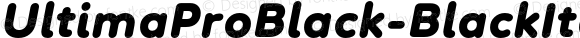 UltimaProBlack-BlackItalic