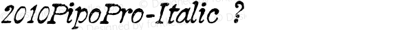 2010PipoPro-Italic