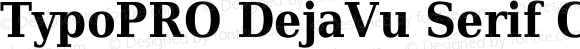 TypoPRO DejaVu Serif Condensed Bold