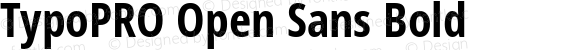 TypoPRO Open Sans Condensed Bold