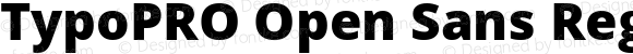 TypoPRO Open Sans Extrabold
