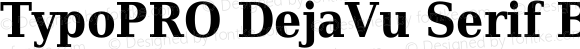 TypoPRO DejaVu Serif Bold