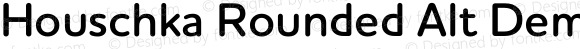 Houschka Rounded Alt DemiBold Regular 001.000; Fonts for Free; vk.com/fontsforfree