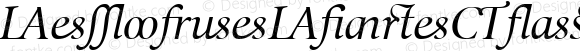 LeMondeLivreClassic Alternates Italic