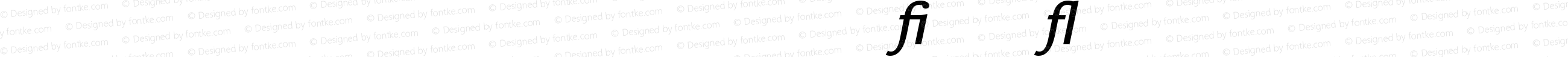 Le Monde Sans SemiBold Expanded Italic