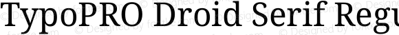 TypoPRO Droid Serif Regular