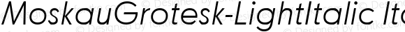 MoskauGrotesk-LightItalic