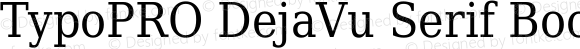 TypoPRO DejaVu Serif Condensed