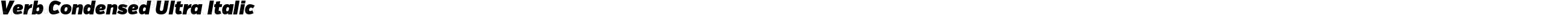 Verb-CondensedUltraItalic