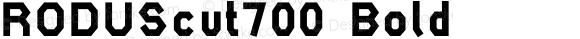 RODUScut700 Bold