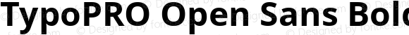 TypoPRO Open Sans Bold