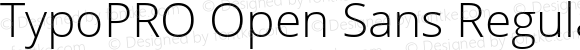 TypoPRO Open Sans Regular