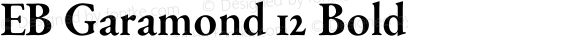 EB Garamond 12 Bold