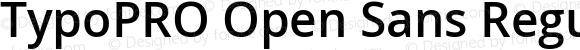 TypoPRO Open Sans Regular