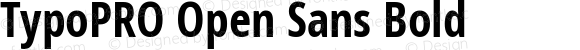 TypoPRO Open Sans Condensed Bold