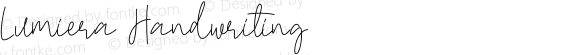 Lumiera Handwriting