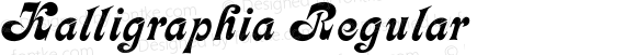 Kalligraphia Regular