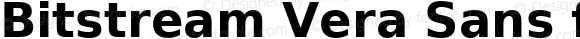 Bitstream Vera Sans for Powerline BoldForPowerline