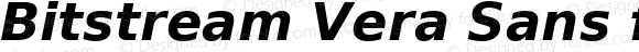 Bitstream Vera Sans for Powerline Bold Oblique