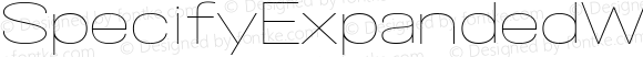 SpecifyExpandedW01-Thin Regular